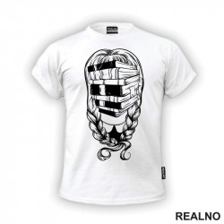 Books Head - Books - Čitanje - Knjige - Majica