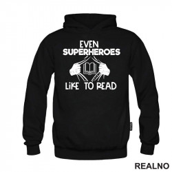 Even Superheroes Like To Read - Books - Čitanje - Knjige - Duks Even Superheroes Like To Read - Books - Čitanje - Knjige - Duks