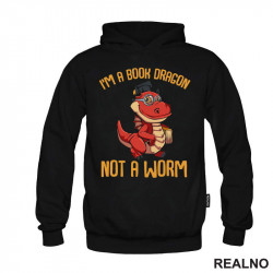 I'm A Book Dragon Not A Worm - Red Dragon - Books - Čitanje - Knjige - Duks