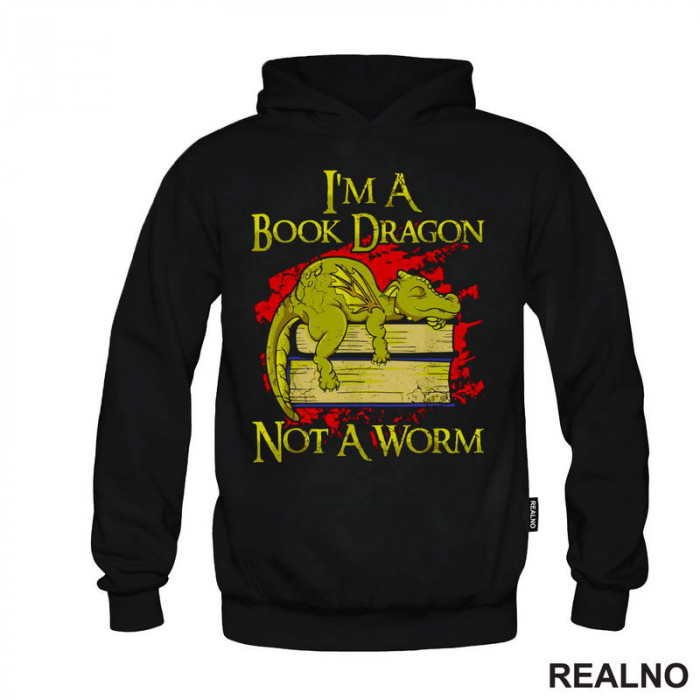 I'm A Book Dragon Not A Worm - Books - Čitanje - Knjige - Duks