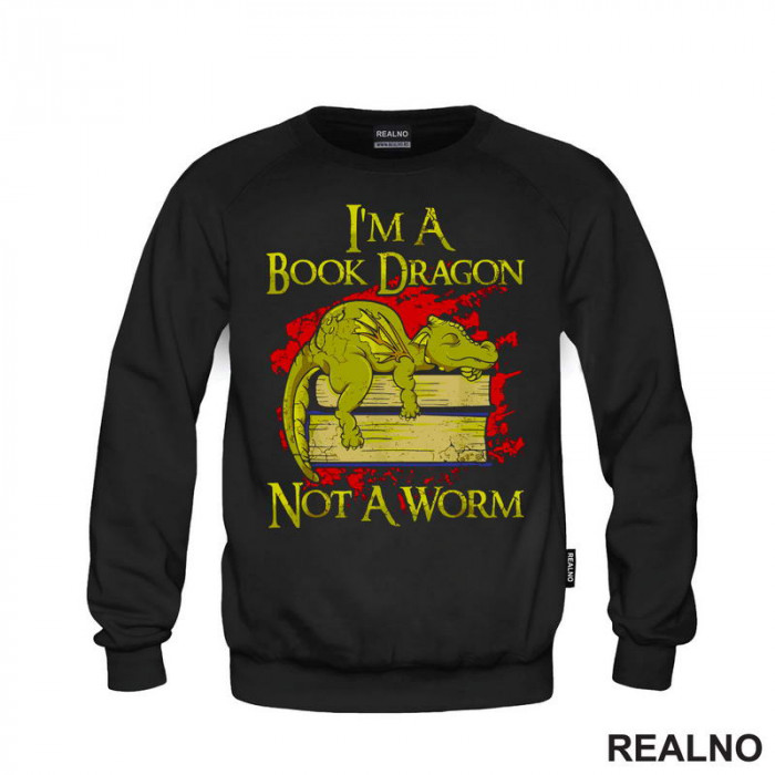 I'm A Book Dragon Not A Worm - Books - Čitanje - Knjige - Duks