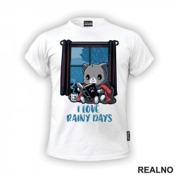 I Love Rainy Days - Books - Čitanje - Knjige - Majica