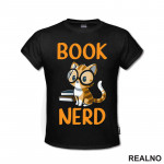 Book Nerd - Books - Čitanje - Knjige - Majica
