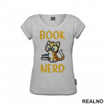 Book Nerd - Books - Čitanje - Knjige - Majica