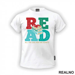 Read All The Cool Kids Are Doing It - Books - Čitanje - Knjige - Majica