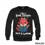 I'm A Book Dragon Not A Worm - Baby Dragon - Books - Čitanje - Knjige - Duks