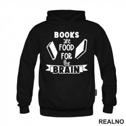 Books Are Food For The Brain - Books - Čitanje - Knjige - Duks Books Are Food For The Brain - Books - Čitanje - Knjige - Duks