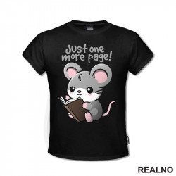 Just One More Page - Books - Čitanje - Knjige - Majica