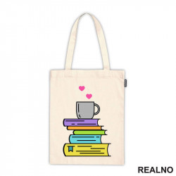 Books And Coffee - Colors - Books - Čitanje - Knjige - Ceger