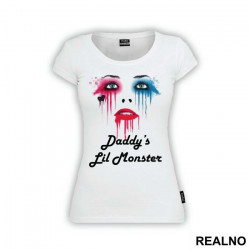 Dripping Makeup - Harley Quinn - Majica