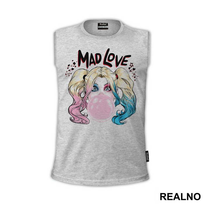 Mad Love Bubble Gum - Harley Quinn - Majica