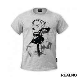 Water Painting - Harley Quinn - Majica