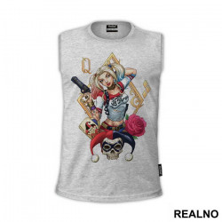 Holding A Gun - Harley Quinn - Majica