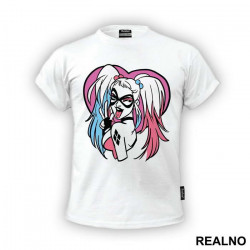 Winking - Harley Quinn - Majica