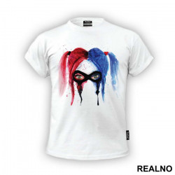 Watercolor Mask Painting - Harley Quinn - Majica