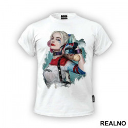 Portrait With A Bat - Harley Quinn - Majica