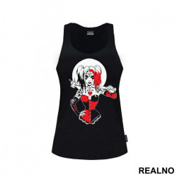 Standing Infront Of The Moon - Harley Quinn - Majica