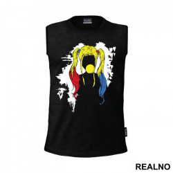 Bubble Gum Silhouette - Harley Quinn - Majica