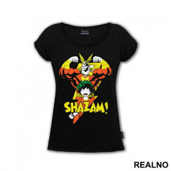 All Might And Deku Shazam - My Hero Academia - Majica