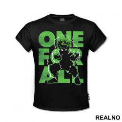 One For All Deku Silhouette - My Hero Academia - Majica