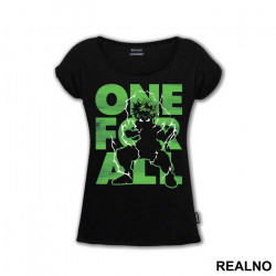 One For All Deku Silhouette - My Hero Academia - Majica