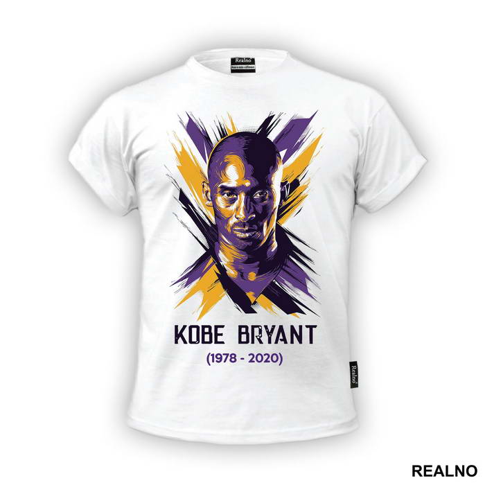 Kobe Bryant Portrait - NBA - Košarka - Majica