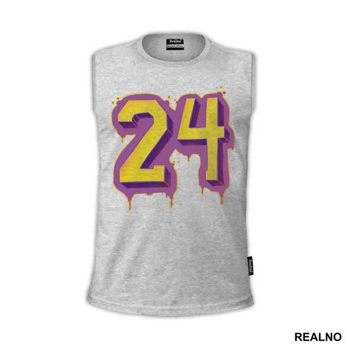 24 Dripping Kobe Number - NBA - Košarka - Majica