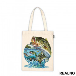 Fishes Jumping Out Of The Water - Pecanje - Fishing - Ceger