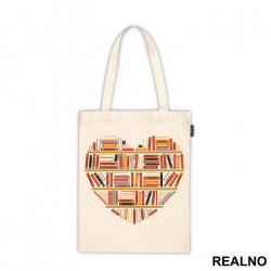 Heart Shaped Bookshelf - Ljubav - Ceger