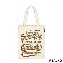 I'm Too Emotionally Attached To Fictional Characters - Ljubav - Ceger I'm Too Emotionally Attached To Fictional Characters - Ljubav - Ceger