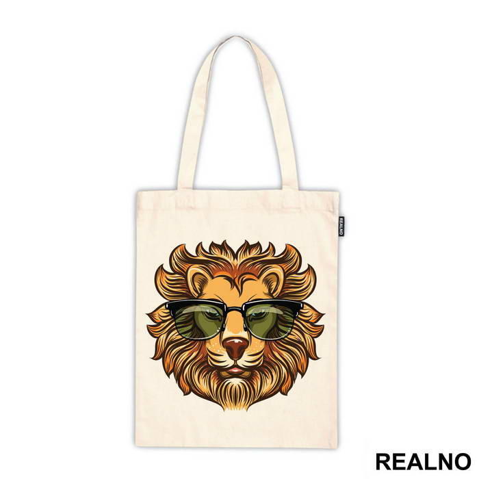 Lion With Sunglasses Illustration - Životinje - Ceger