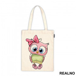 Pink Owl With Blue Eyes - Životinje - Ceger