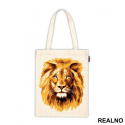 Lion Face Illustration - Životinje - Ceger