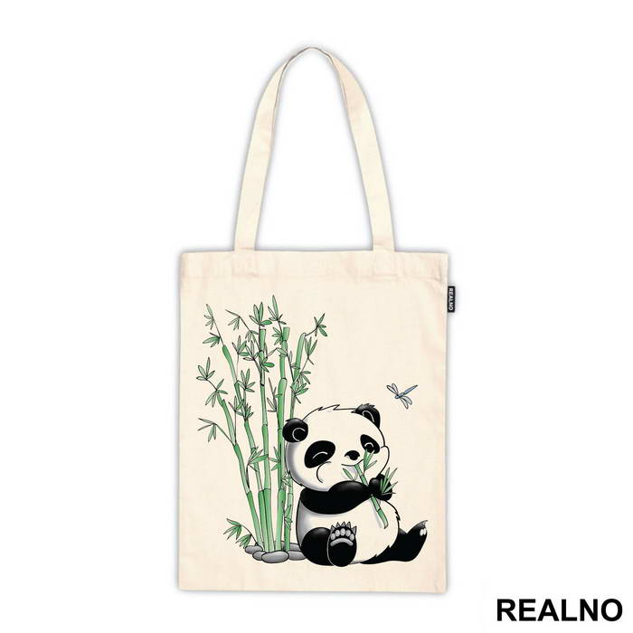 Little Panda Eating Bamboo - Životinje - Ceger