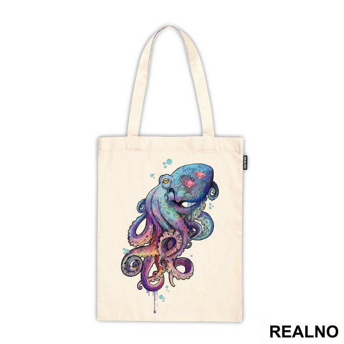 Colorful Octopus Painting - Životinje - Ceger