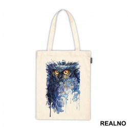 Blue Owl Painting - Životinje - Ceger