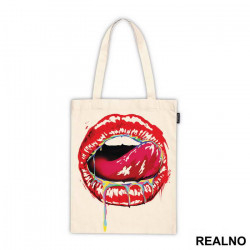 Lips Splashing Color - Art - Ceger