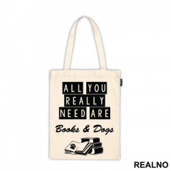 All You Really Need Are Books And Dogs - Humor - Ceger