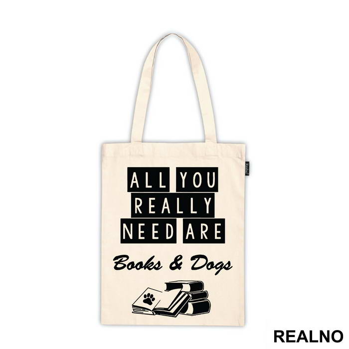 All You Really Need Are Books And Dogs - Humor - Ceger