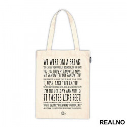 We Were On A Break Quote - Friends - Prijatelji - Ceger