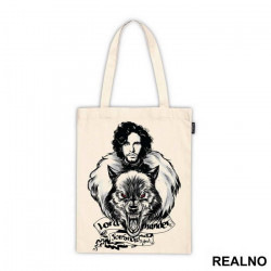 Lord Commander - Jon Snow And Ghost - House Stark - Game Of Thrones - GOT - Ceger