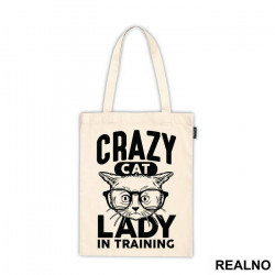 Crazy Cat Lady In Training - Mačke - Cat - Ceger