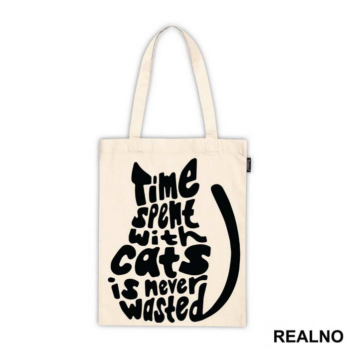 Time Spent With Cats Is Never Wasted - Mačke - Cat - Ceger