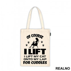 Of Course I Lift. I Lift My Cat Onto My Lap For Cuddles - Mačke - Cat - Ceger