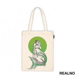 Mermaid Green Circle - Sirene - Ceger