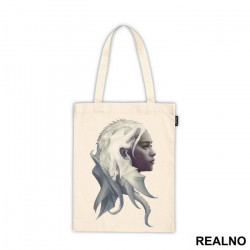 Daenerys Targaryen And Dragons - Grey - Game Of Thrones - GOT - Ceger