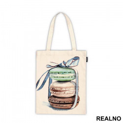 Macaroons - Blue Bow - Art - Ceger