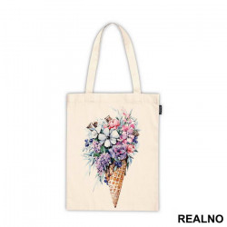 Ice Cream With Flowers - Art - Ceger