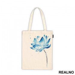 Blue Flower - Watercolor - Art - Ceger