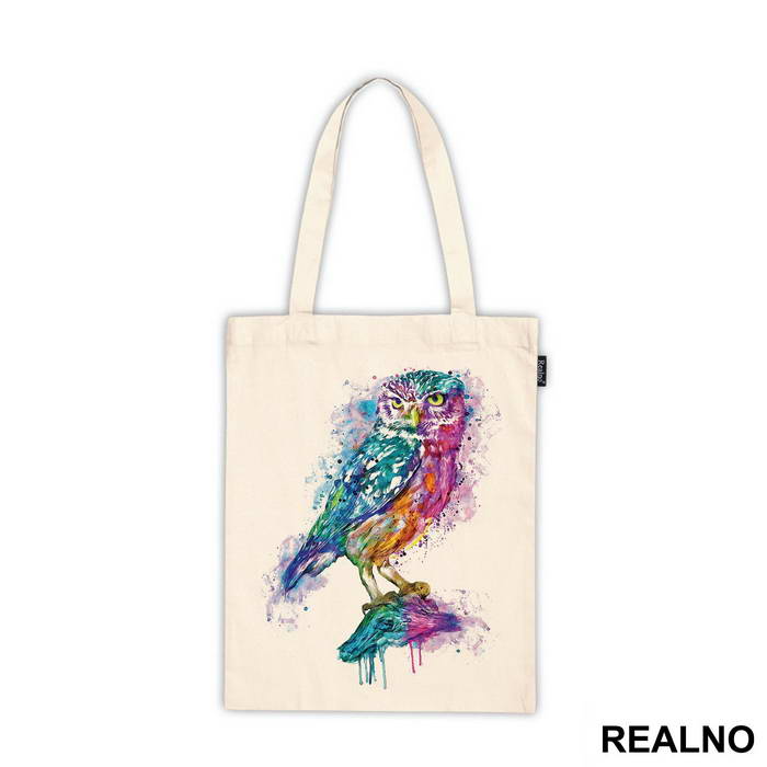 Owl Watercolor - Životinje - Ceger